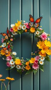 15 Beautiful DIY Spring Wreaths for Your Front Door