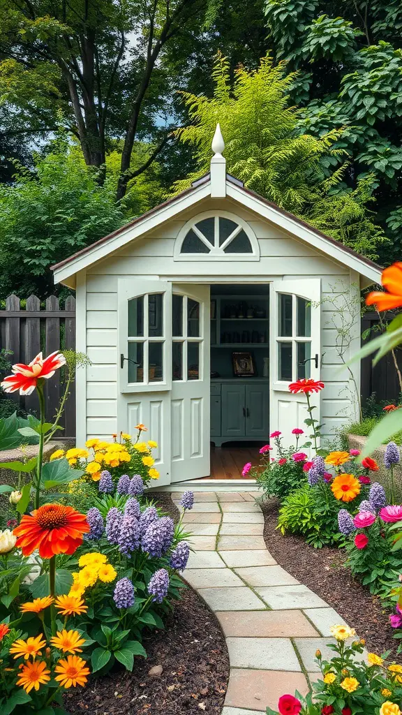 37 Creative Backyard Shed Ideas for Every Style 5