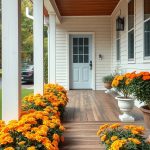 31 Stunning Porch Flower Ideas to Brighten Your Space 8