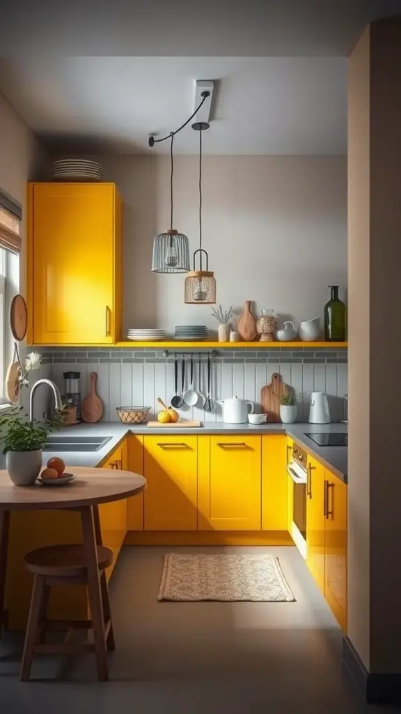 25 Bright and Cheerful Yellow Kitchen Ideas for a Sunny Home 1