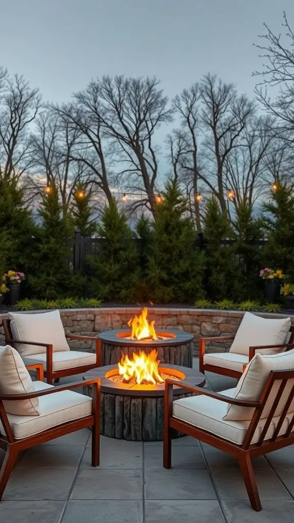 25 Cozy Fire Pit Seating Ideas for Ultimate Outdoor Comfort 1