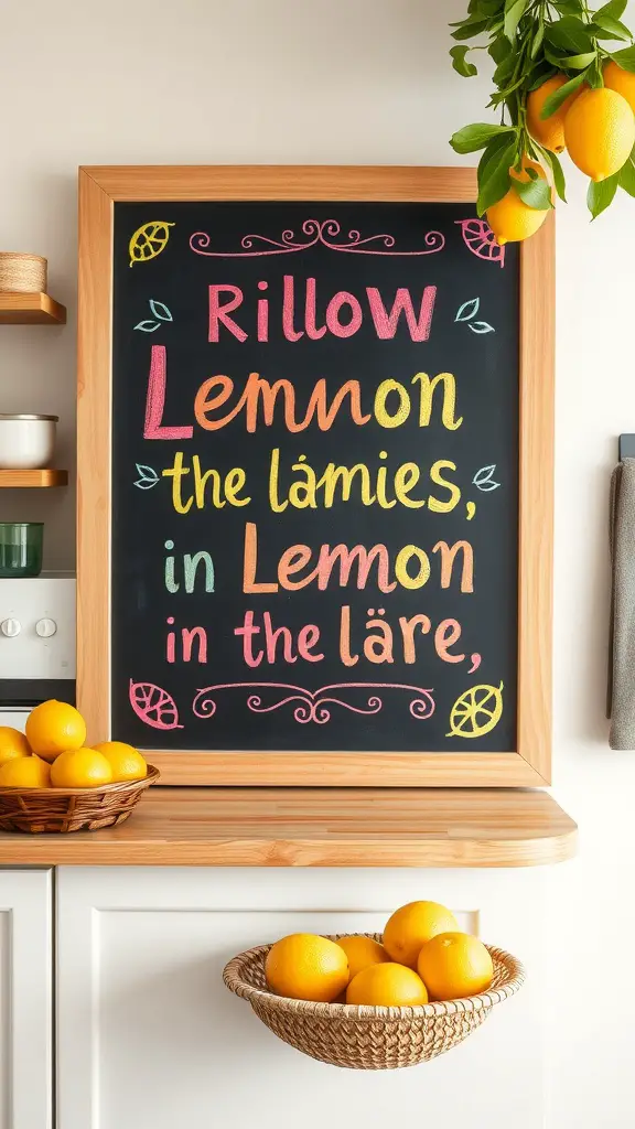 31 Refreshing Lemon Kitchen Decor Ideas to Brighten Your Space 1