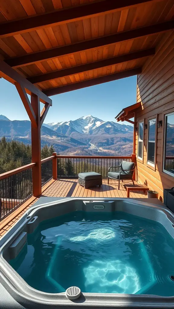 15 Stunning Deck Ideas Featuring Luxurious Hot Tubs 1