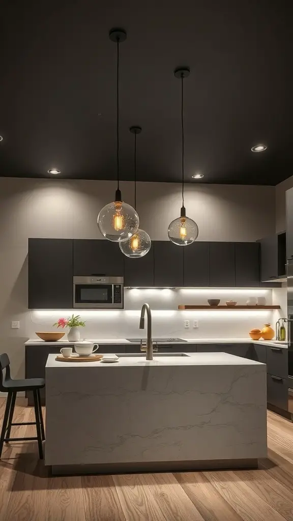 21 Stunning Kitchen Island Lighting Ideas You’ll Love 5 21 Stunning Kitchen Island Lighting Ideas You’ll Love 4