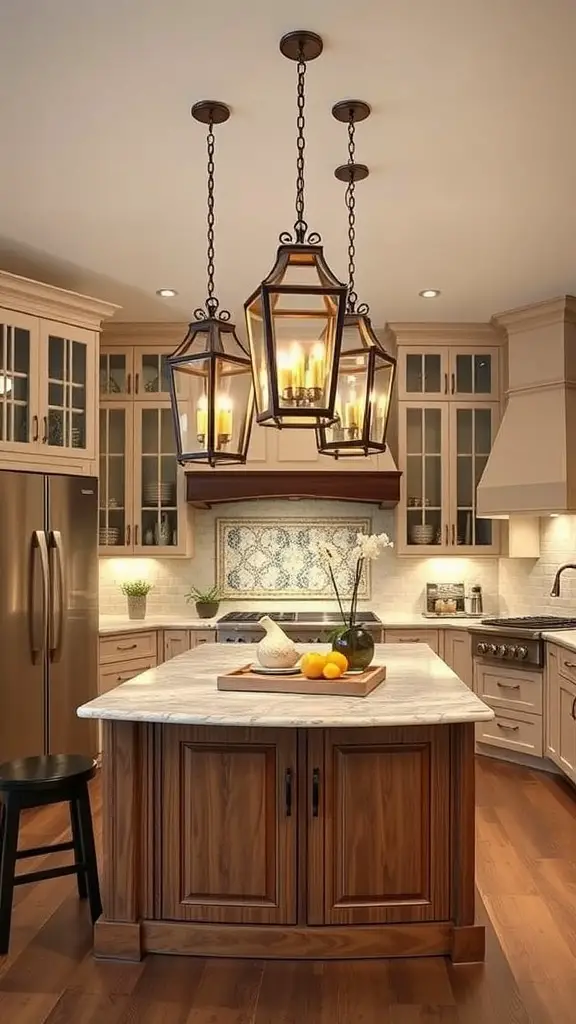 21 Stunning Kitchen Island Lighting Ideas You’ll Love 8 21 Stunning Kitchen Island Lighting Ideas You’ll Love 7