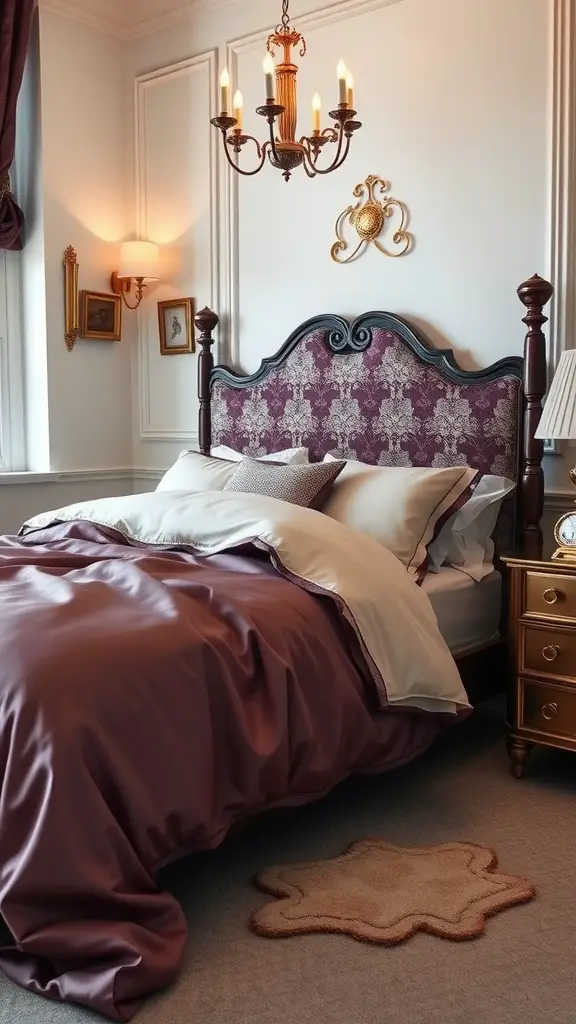 23 Trendy Dorm Bedding Ideas for a Stylish Space 6 Elegant bedding with luxurious fabrics in a beautifully styled dorm room