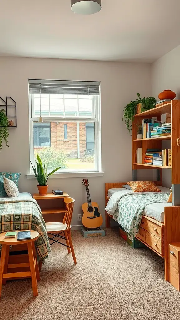 21 Inspiring Green Dorm Room Ideas for a Fresh Study Space 1