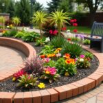 29 Creative Brick Garden Edging Ideas to Transform Your Outdoor Space 9