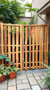 21 Creative Bamboo Fence Ideas for Your Outdoor Space