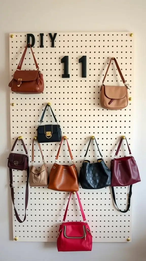 21 Creative Purse Storage Ideas to Organize Your Collection 1