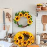 15 Creative DIY Ideas for Stunning Sunflower Wreaths 9