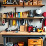 21 Creative Garage Workbench Ideas to Maximize Your Space 7
