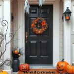 21 Spooky Chic Halloween Living Room Decor Ideas 8