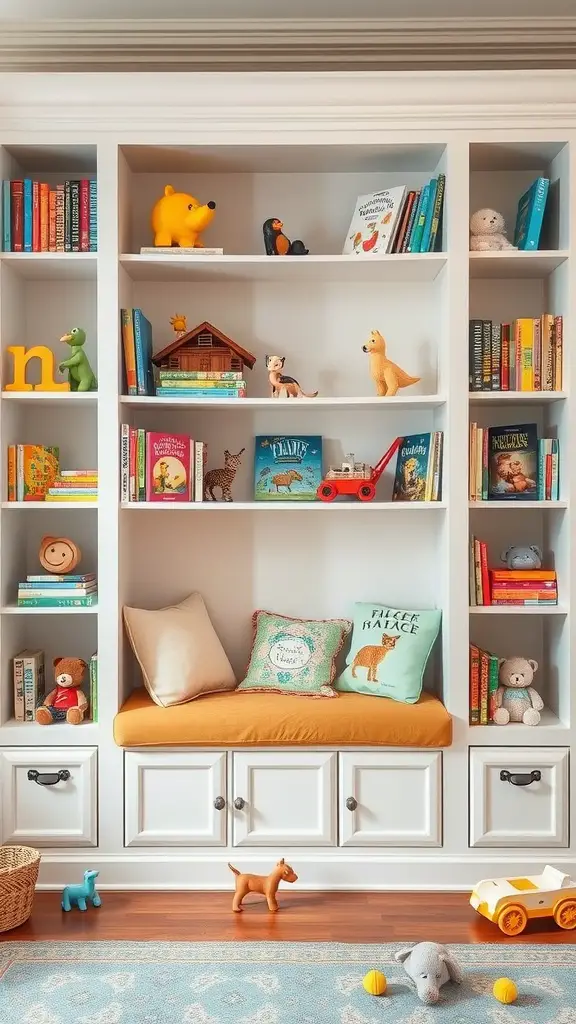 19+Creative Bookcase Toy Storage Ideas for a Clutter-Free Space 1