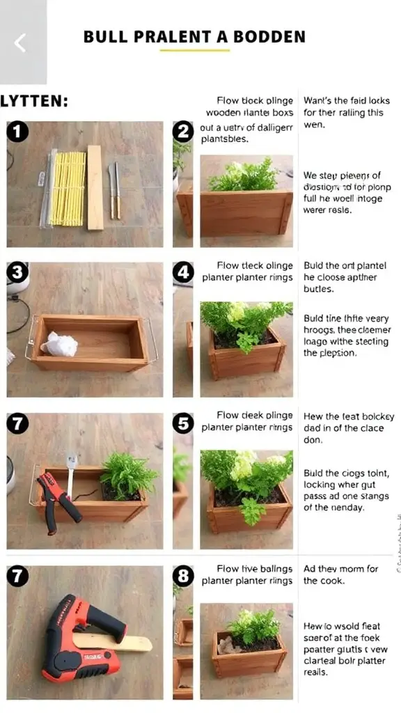 23 Creative Balcony Railing Planters to Transform Your Outdoor Space 9 Step-by-step guide for building DIY wooden railing planter boxes.