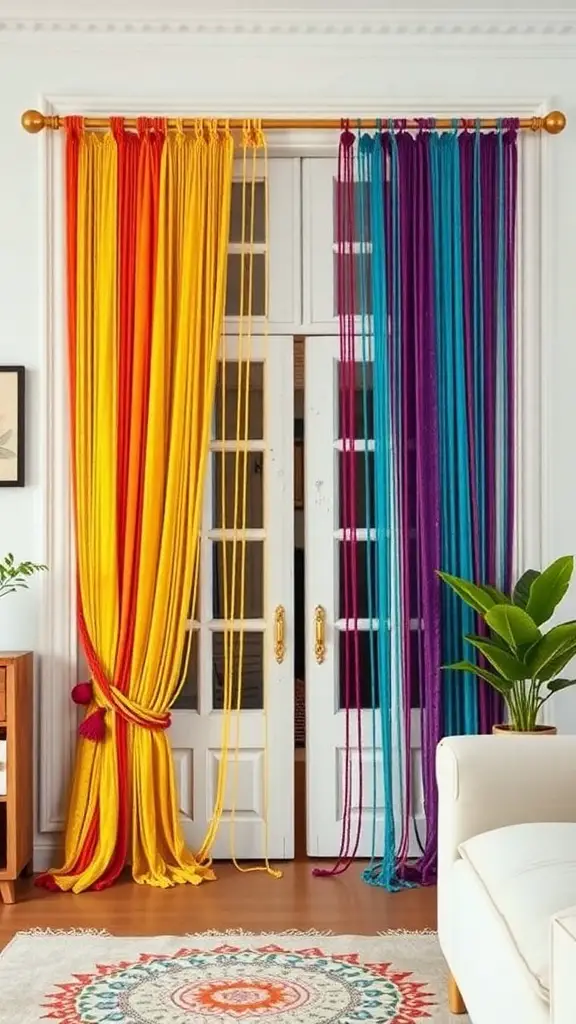 21 Creative French Door Privacy Ideas for Your Home 7