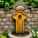 17 Inspiring Outdoor Wall Fountain Ideas to Elevate Your Garden 19