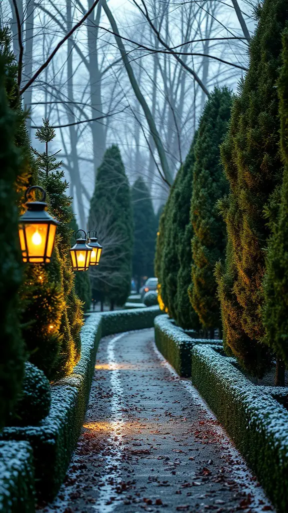 15 Creative Winter Garden Ideas to Brighten Your Outdoor Space 1