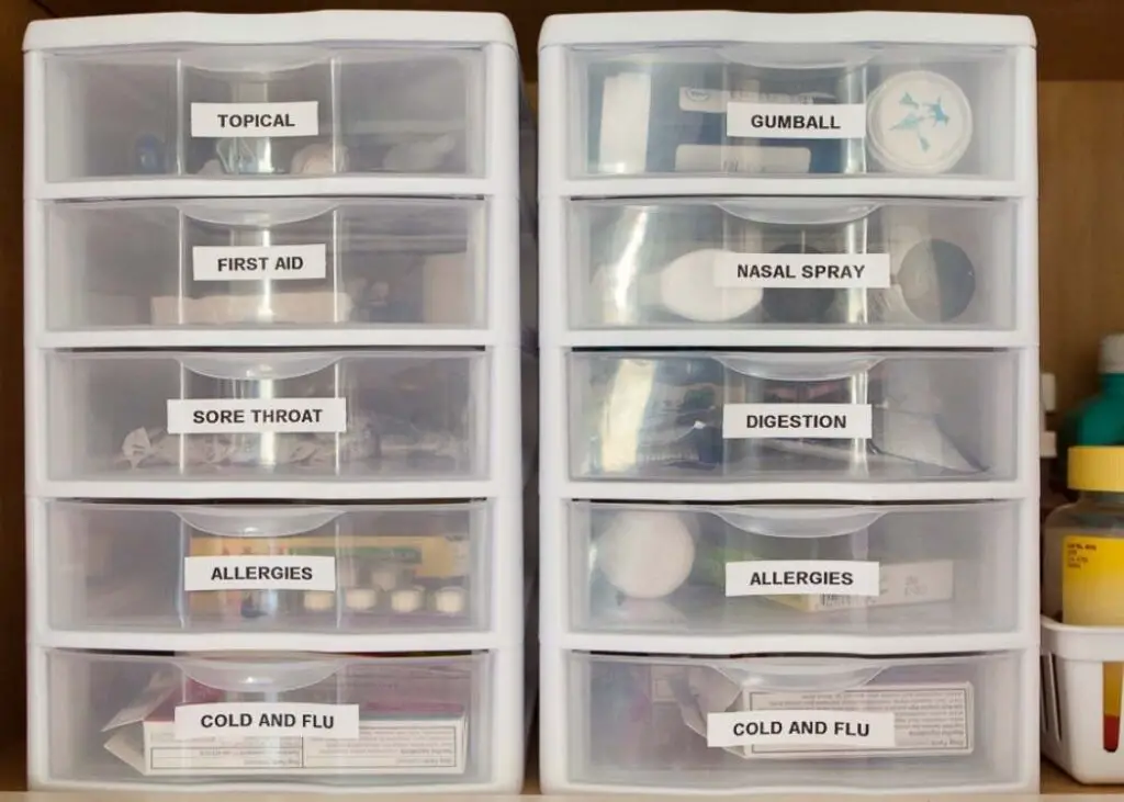 23+ Essential Tips for Organizing Your Medicine Cabinet 2