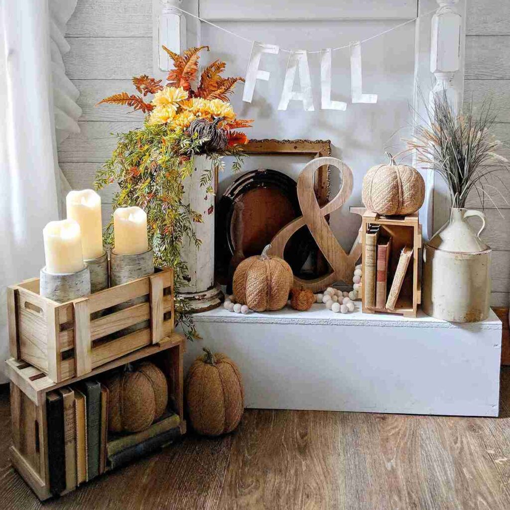 23 Vintage Fall Decor Ideas to Warm Your Home 5 23 Vintage Fall Decor Ideas to Warm Your Home 2
