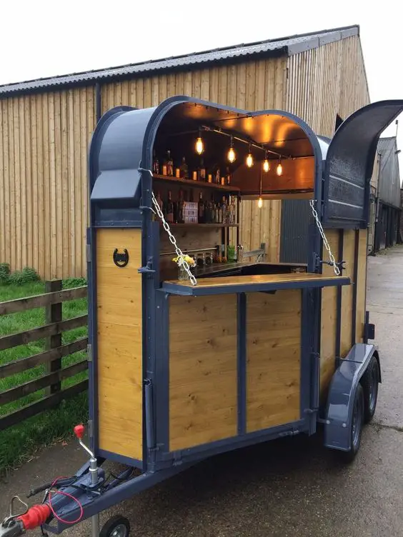23+ Creative Coffee Cart Ideas to Elevate Your Home Brew Setup 12