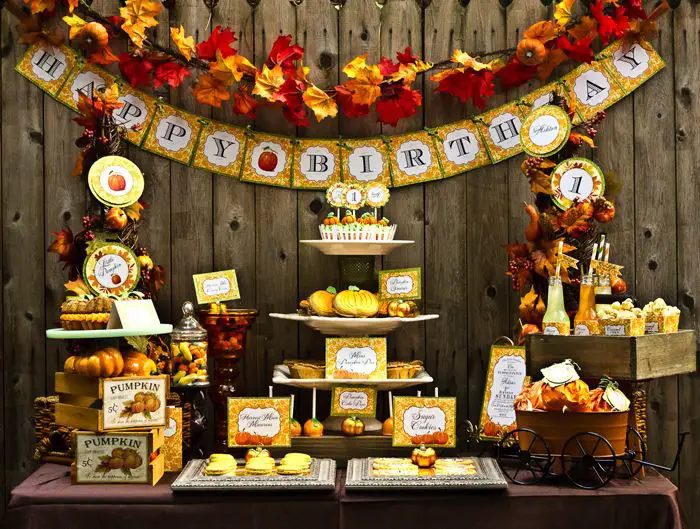 19+ Unique Fall Birthday Party Ideas for an Unforgettable Celebration 5 19+ Unique Fall Birthday Party Ideas for an Unforgettable Celebration 3