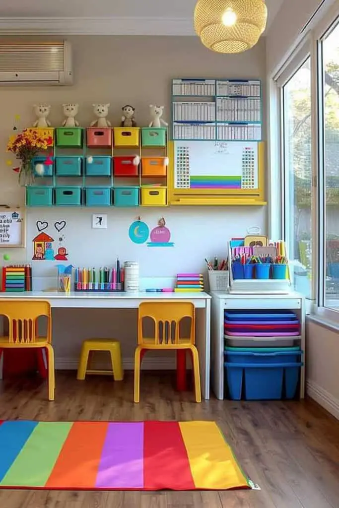 23+ Cozy Homeschool Room Ideas for a Perfect Learning Space 6 23+ Cozy Homeschool Room Ideas for a Perfect Learning Space 2