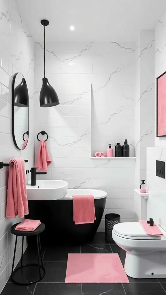 25+ Stylish Black and Pink Room Decor Ideas You’ll Love 13 25+ Stylish Black and Pink Room Decor Ideas You’ll Love 13