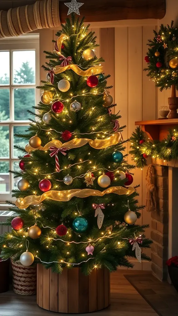 29+ Charming Farmhouse Christmas Tree Ideas to Inspire Your Holiday Decor 4 29+ Charming Farmhouse Christmas Tree Ideas to Inspire Your Holiday Decor 4