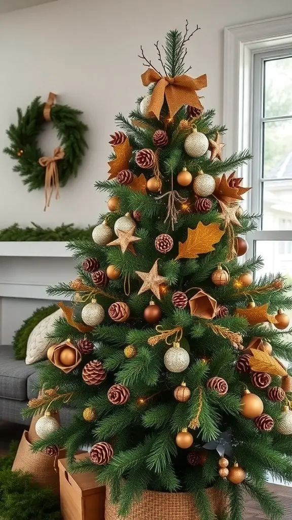 29+ Charming Farmhouse Christmas Tree Ideas to Inspire Your Holiday Decor 8 29+ Charming Farmhouse Christmas Tree Ideas to Inspire Your Holiday Decor 8