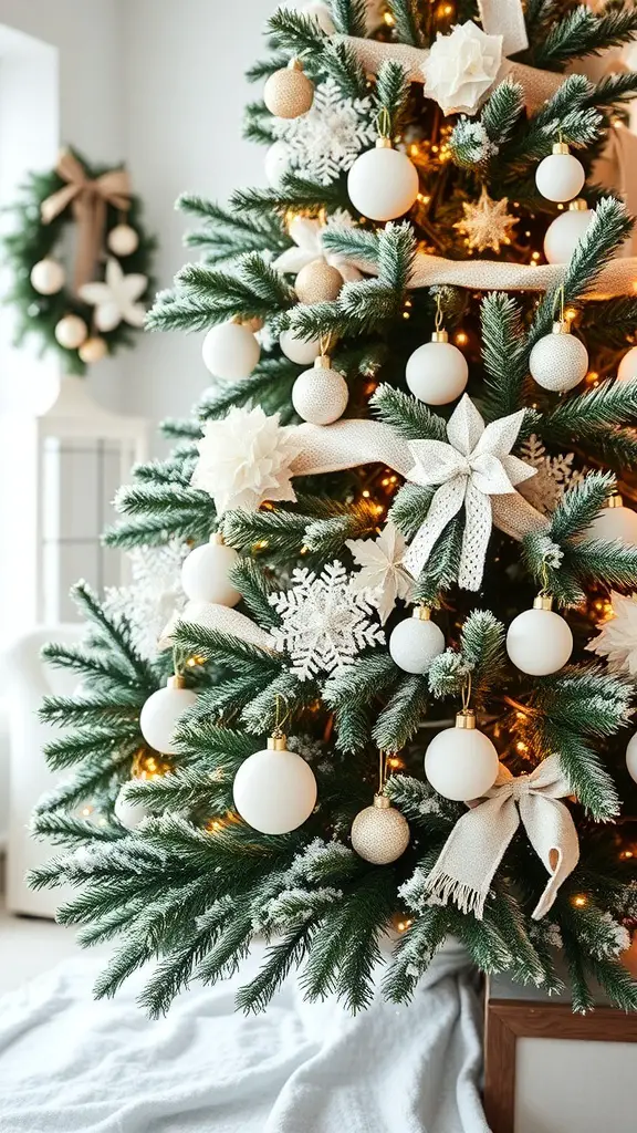 29+ Charming Farmhouse Christmas Tree Ideas to Inspire Your Holiday Decor 14 29+ Charming Farmhouse Christmas Tree Ideas to Inspire Your Holiday Decor 14