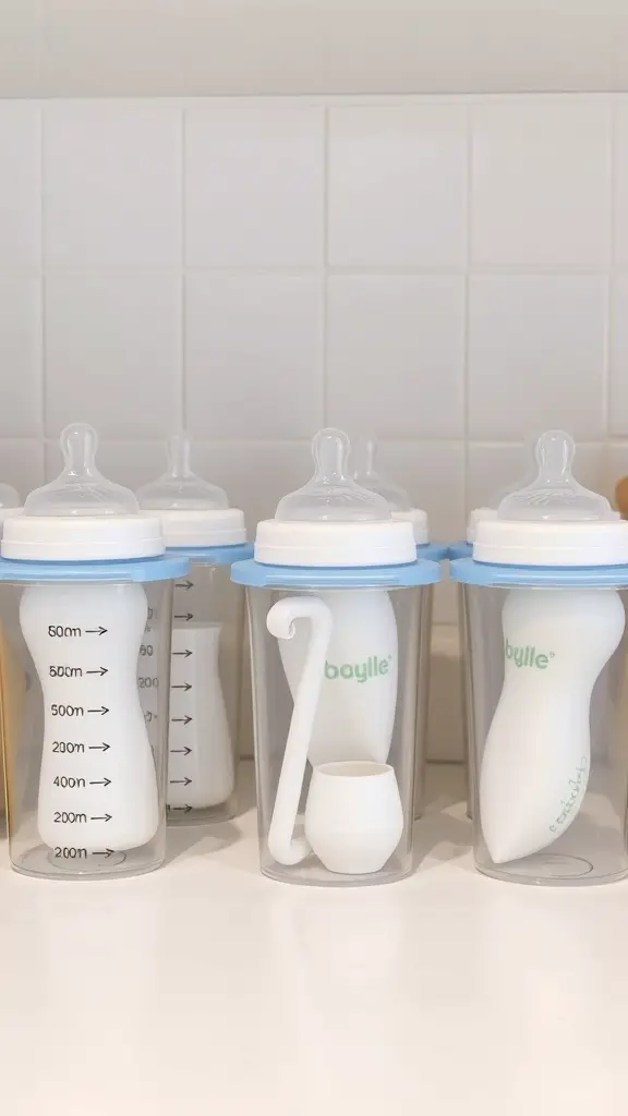 15+ Creative Baby Bottle Organization Ideas for a Clutter-Free Space 10 Organized baby bottles in labelled containers for easy access