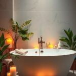 25+ Spa Bathroom Ideas for a Relaxing Retreat at Home 9