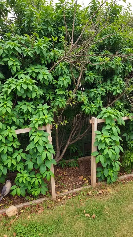 19+ Essential Tips for Creating a Bird-Friendly Garden 15 Lush green shrubs creating a dense refuge for birds in a garden.