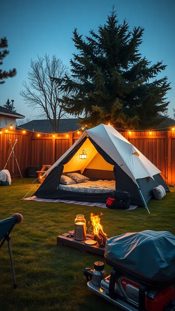 23+ Creative Backyard Camping Ideas for Family Fun 1