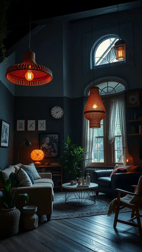 25+ Dark Boho Living Room Decor Ideas with 15 Essential Items 1