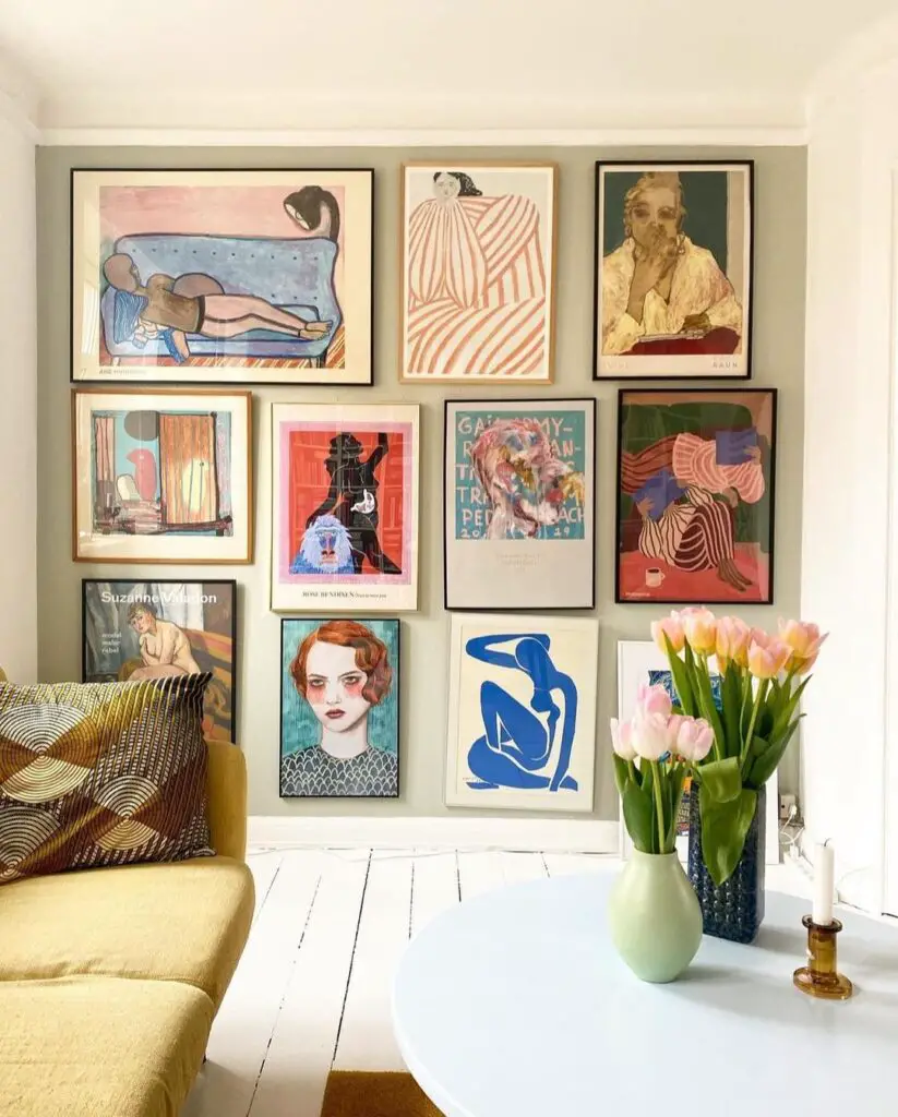 41+ Inspiring Gallery Wall Ideas for Your Living Room 4 41+ Inspiring Gallery Wall Ideas for Your Living Room 3