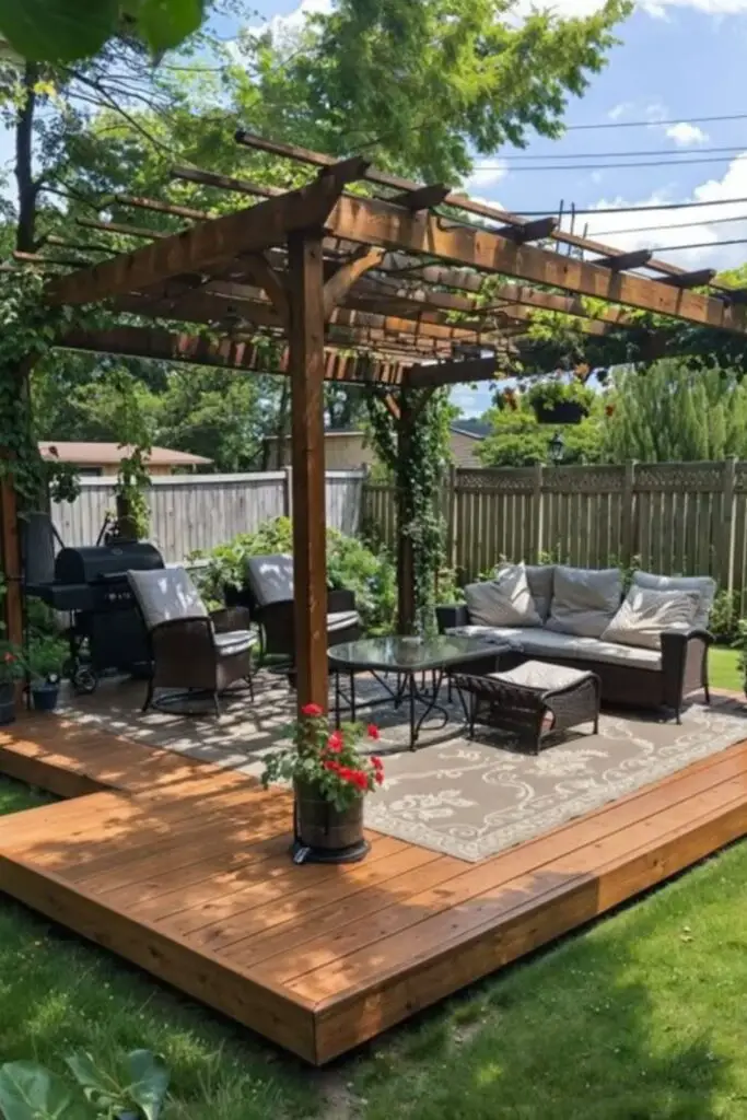 17 Creative DIY Pallet Patio Deck Ideas for Your Outdoor Space 21 17 Creative DIY Pallet Patio Deck Ideas for Your Outdoor Space 16