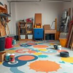 25+ Creative Garage Tile Floor Ideas to Transform Your Space 9