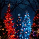 29+ Creative Halloween Christmas Tree Ideas to Spook Up Your Holiday Decor 7