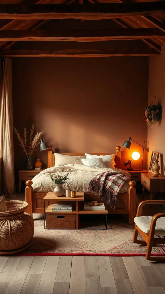 29+ Cozy Brown Bedroom Ideas for a Warm and Inviting Retreat 1