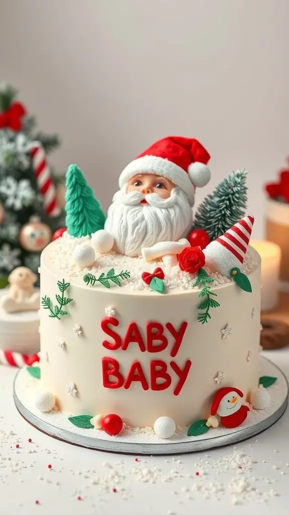 27+ Adorable Santa Baby Baby Shower Ideas You’ll Love 1