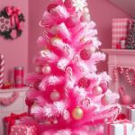 31+ Pink Christmas Tree Ideas to Brighten Your Holiday Décor 7