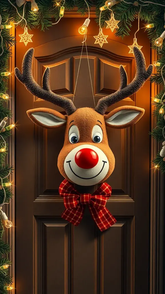 31+ Creative Christmas Door Hanger Ideas to Elevate Your Holiday Decor 1