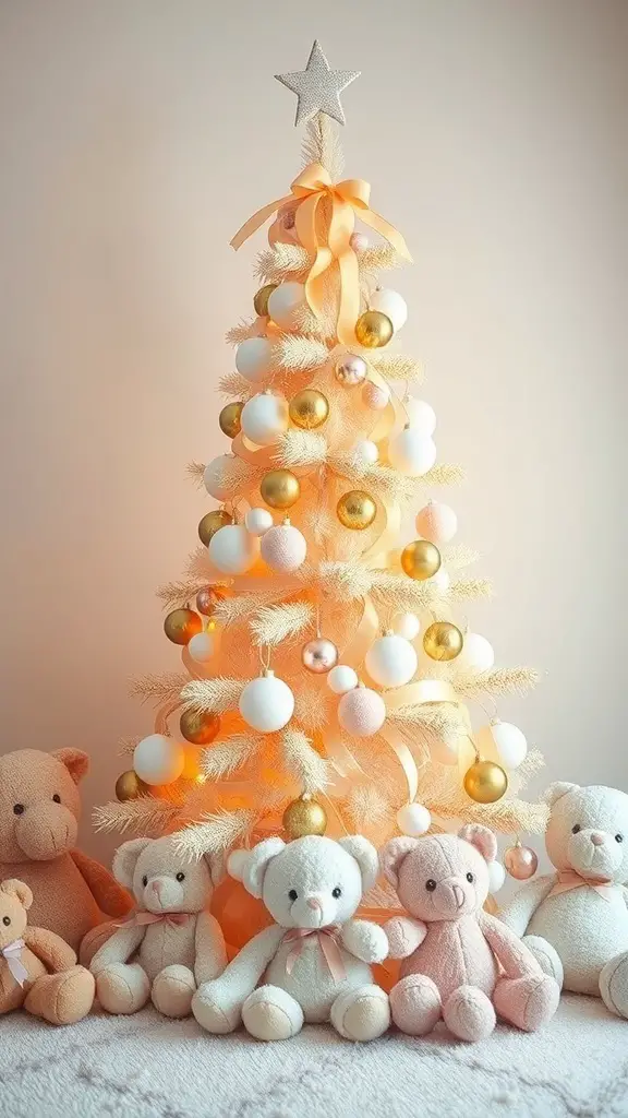 27+ Stunning Beige Christmas Tree Ideas for a Cozy Holiday Decor 8 27+ Stunning Beige Christmas Tree Ideas for a Cozy Holiday Decor 8