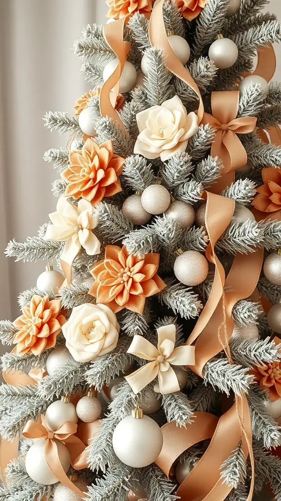 27+ Stunning Beige Christmas Tree Ideas for a Cozy Holiday Decor 11 27+ Stunning Beige Christmas Tree Ideas for a Cozy Holiday Decor 11