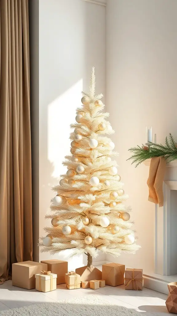 27+ Stunning Beige Christmas Tree Ideas for a Cozy Holiday Decor 2 27+ Stunning Beige Christmas Tree Ideas for a Cozy Holiday Decor 2