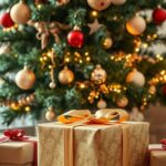 27+ Stunning Gold and Brown Christmas Tree Decorating Ideas 8