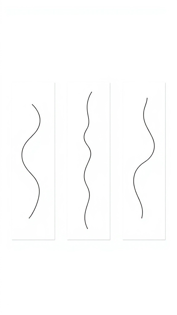31+ Creative Bookmark Design Ideas You’ll Love 3 Minimalist line art bookmark design featuring trees and rocks