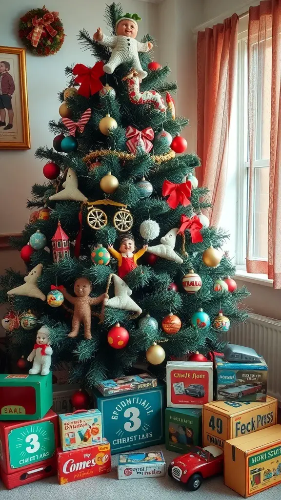 27+ Stylish Retro Christmas Tree Ideas You’ll Love 1